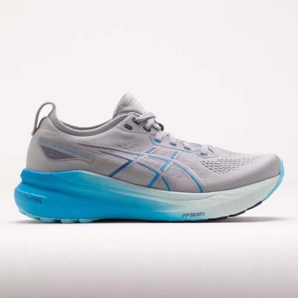 ASICS GEL-Kayano 31 Women's Piedmont Grey/Digital Aqua