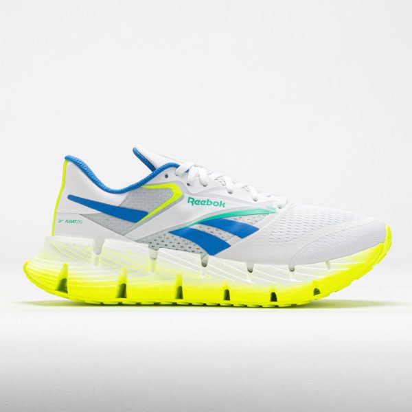 Reebok FloatZig 1 Men's White/Digital Lime/Kinetic Blue