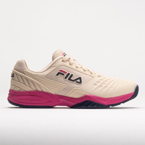 Fila Axilus 2 Energized Women's Ecru/FILA Navy/Fuchsia Purple