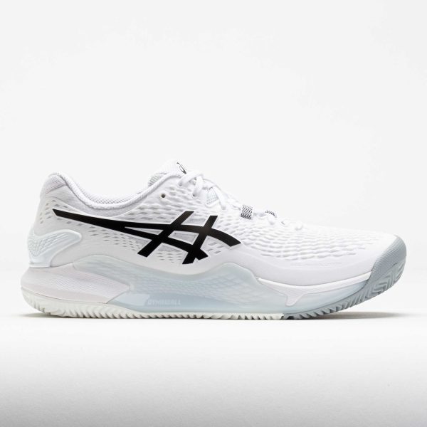 ASICS GEL-Resolution 9 Clay Men's White/Black