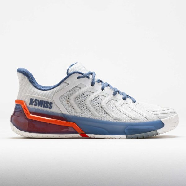 K-Swiss Ultrashot 4 Men's Lucent White/Infinity/Scarlet Ibis