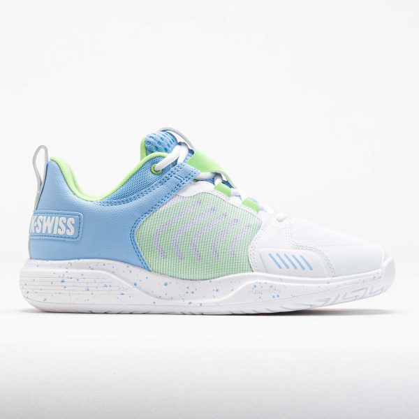 K-Swiss Ultrashot Team Women's White/Dutch Canal/Paradise Green