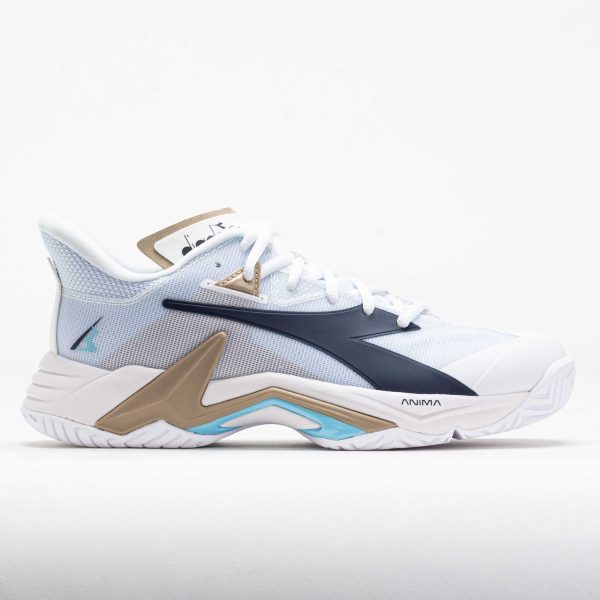 Diadora B.Icon 3 AG Women's White/Blue Corsair