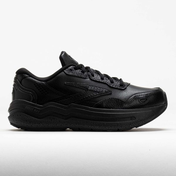 Brooks Ghost Max Leather Men's Black/Black